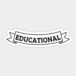 Educational Sticker